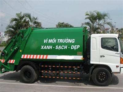 Xe ép rác 9 khối hino